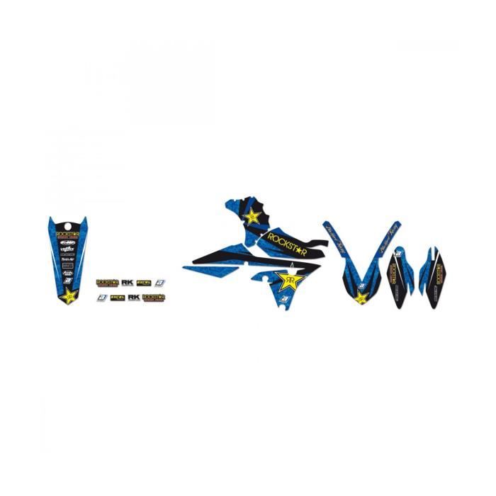 YAMAHA YZF 250 / YZF 450 -06/09 - KIT DÉCO BLACKBIRD ROCKSTAR ENERGY 2228L