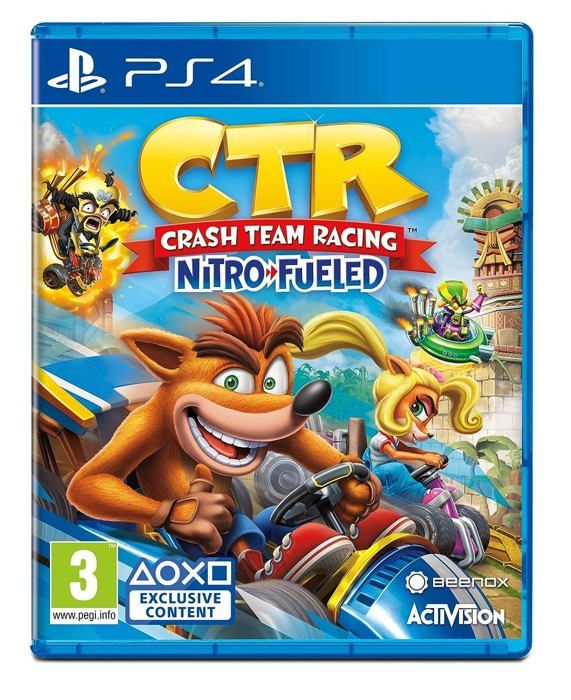 Jeu Vidéo - Activision - Crash Team-Racing: Nitro Fueled - Remasterisé - 1 À 4 Joueurs - PS4