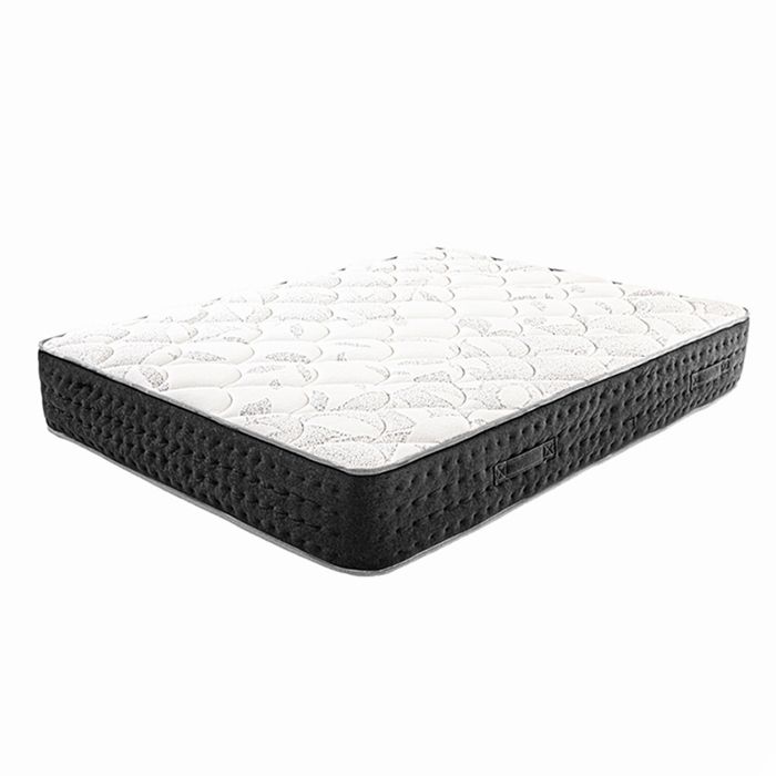Matelas à ressorts ensachés MIERA King Size 180x200 cm en mousse haute densité Soutien très ferme face été/hiver Matelas à ressorts ensachés MIERA King Size 180x200 cm en mousse haute densité Soutien très ferme face été/hiver
