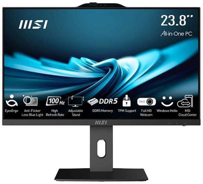 Msi PRO AP242P 14M Intel Core i5 14400 23 8 pouces FHD 2x8 Go DDR5 PCIe NVMe Wi Fi 6E+BT W11P