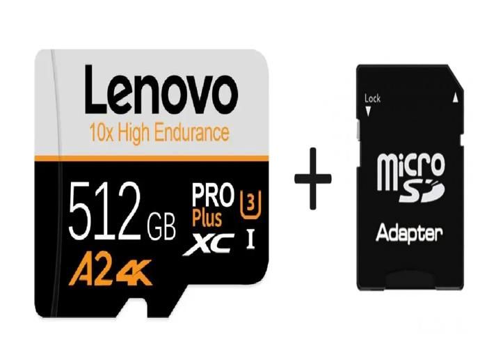 Carte Micro SD 512Go FranGoo - UHS-I U3 V30 - Pour GoPro, Smartphone, Caméra 4K