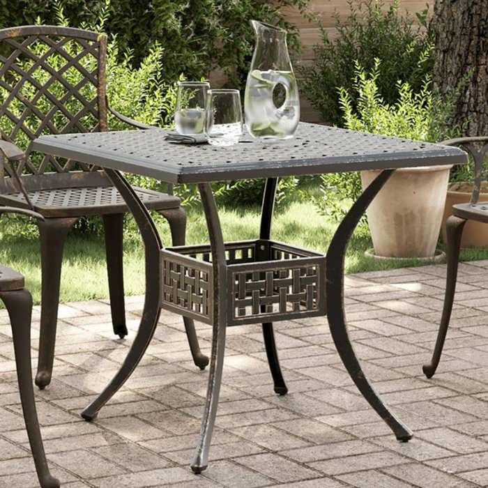 vidaXL Fonte aluminium