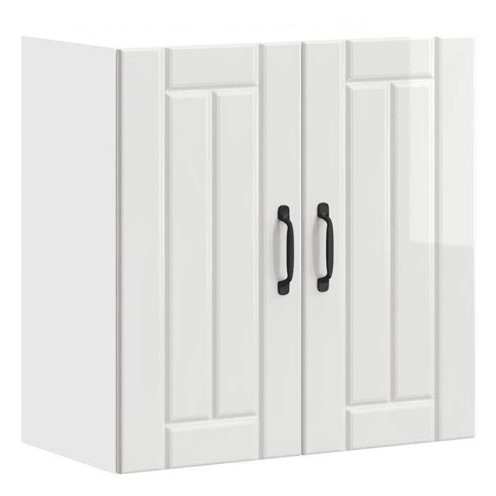 “SALE 2025”Armoire murale de cuisine - MOOD - Meuble de cuisine haut - Lucca - Blanc brillant - bois ingénierie chill299409