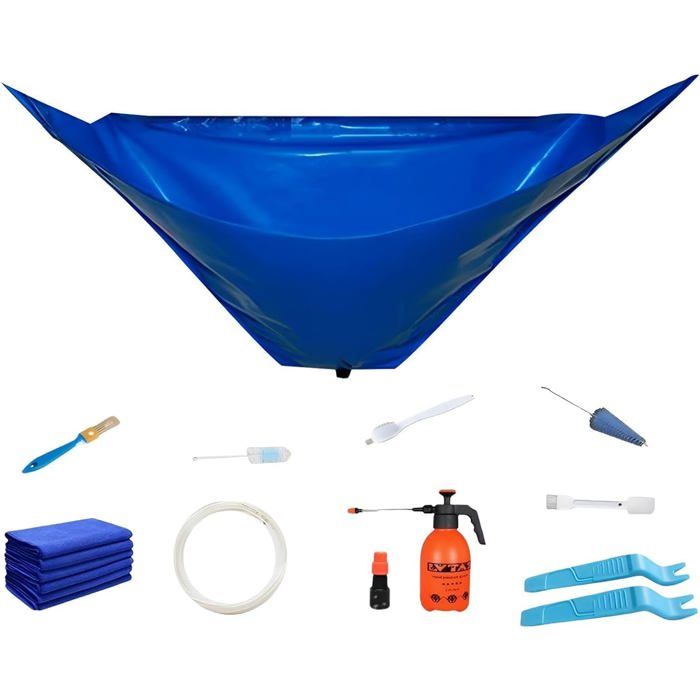 Kit De 4 Housses De Nettoyage Pour Climatiseur Split - Lavage Poussière - Tissu Oxford