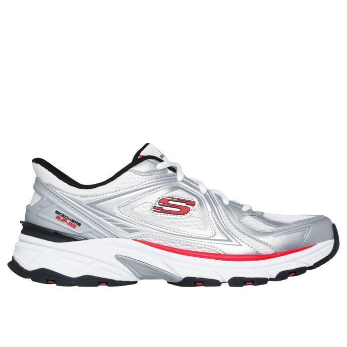 Skechers Baskets - SKECHERS - Stamina Sport Kordae - Cuir - Plat - Mixte