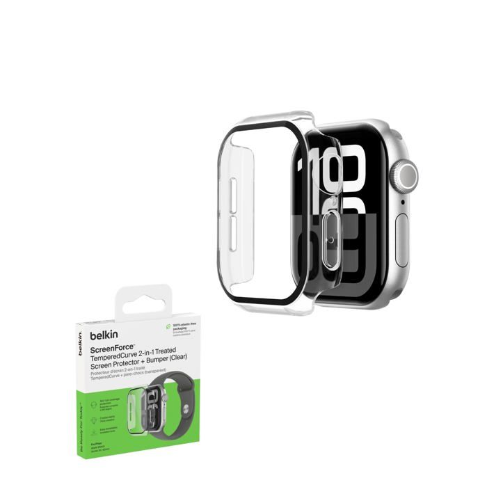 Protection d'écran Belkin TemperedCurve Apple Watch Series 10 46mm - vue 2