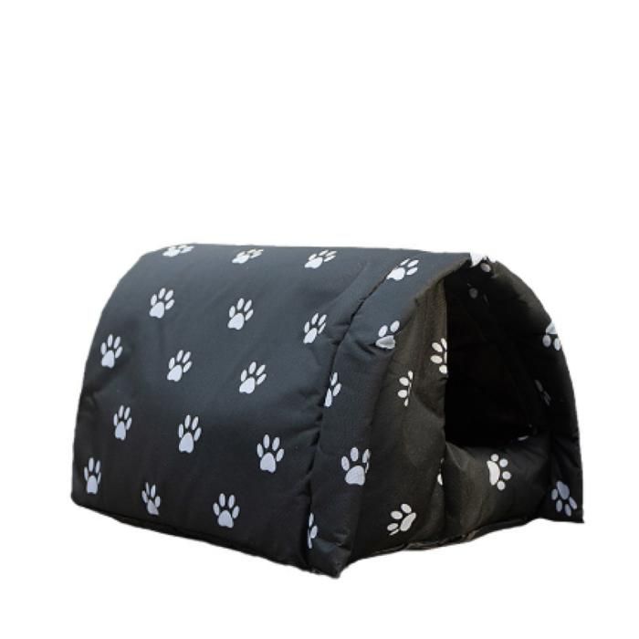 Comparer les prix de Abri Pour Chat Hiver Léger Et Pliable Idéal Pour Animaux De Compagnie Portable En Intérieur Et Extérieur Taille M Confort Label