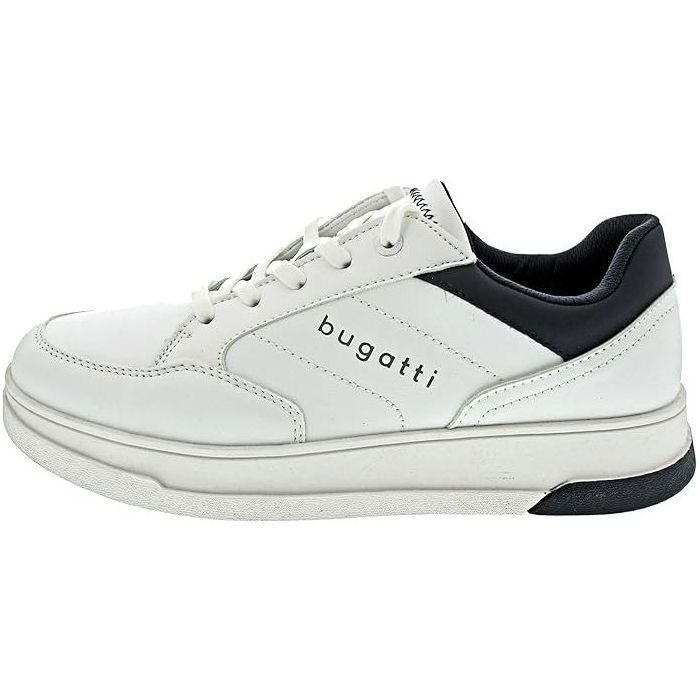 Bugatti BUGATTI Baskets Homme Blanches Tendance Taille 40