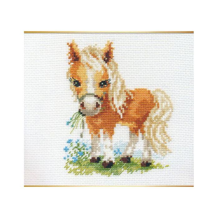 Lot Déco Chevaux Miniatures, Crinières Et Queues Noires Et Blanches, Fleurs, Neuf