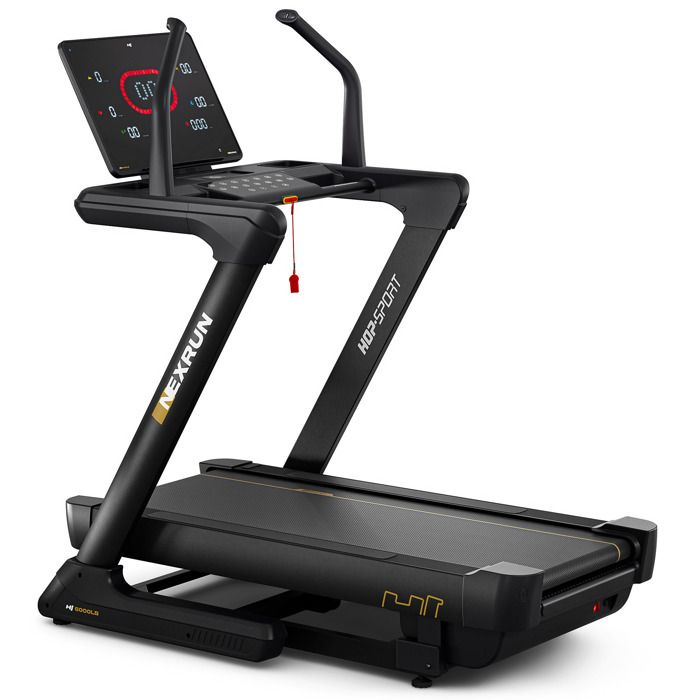 HS HOP SPORT Tapis de Course HS-6000LB Nexrun Hop-Sport Vitesse 1-20 km/h Inclinaison 48% 12 programmes Moteur 175 CV APP Connect&eacute; 140 kg 