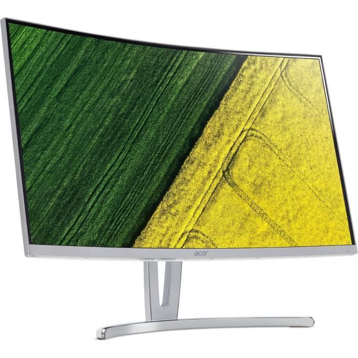 Vente Ecran PC ACER ED273 - Écran LED incurvé 27" - FHD - Dalle VA - 4ms - 144Hz - DisplayPort / HDMI / DVI pas cher Vente Ecran PC ACER ED273 - Écran LED incurvé 27" - FHD - Dalle VA - 4ms - 144Hz - DisplayPort / HDMI / DVI pas cher