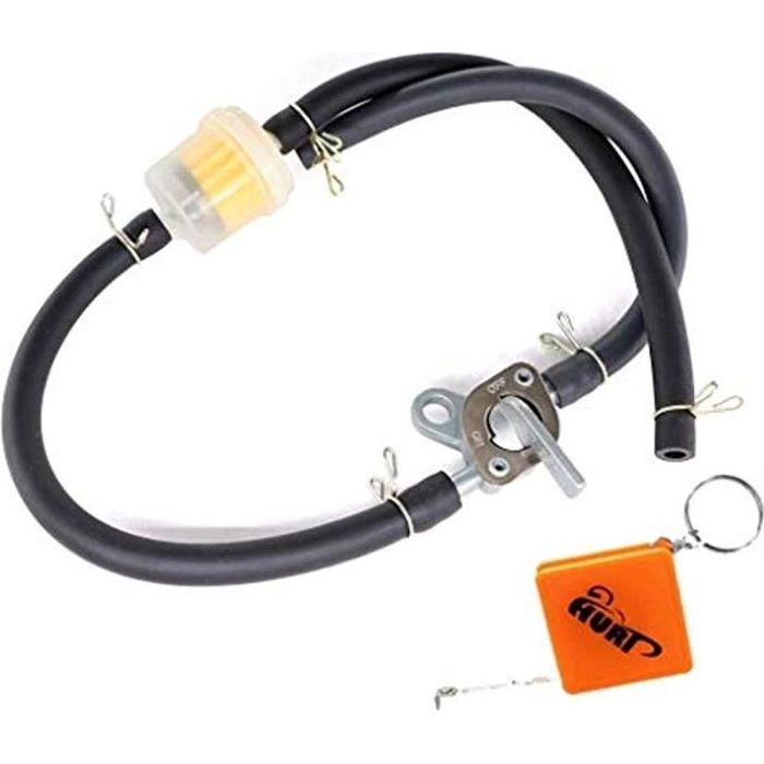 2 Robinets D'essence Universels Pour Motoculteur, Moto, Scooter - Interrupteur Marche/arrêt, En Aluminium