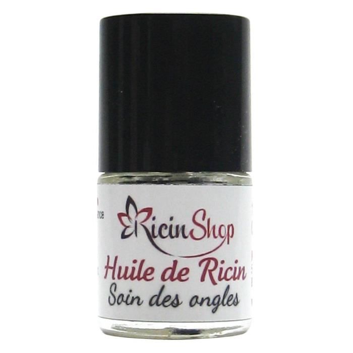 huile de ricin ongles