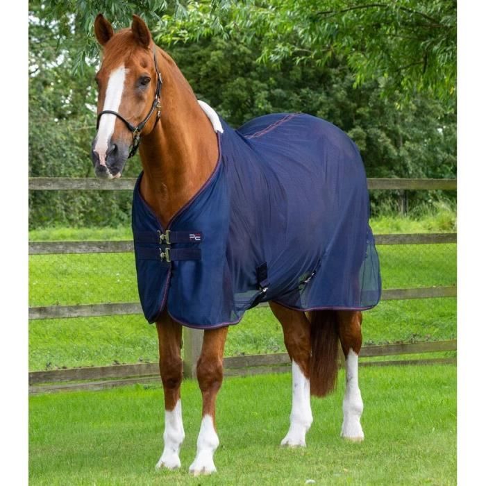 Chemise séchante en mesh pour cheval Premier Equine Ventoso - navy - 160 cm