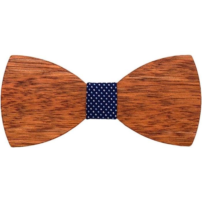 Noeud Papillon En Bois Chique - Le Gentleman
