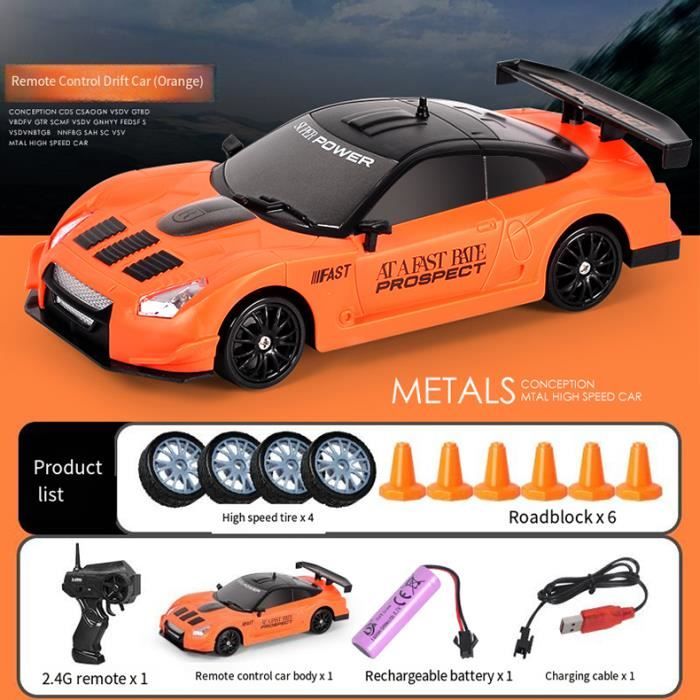 GT500 - Voiture de dérive professionnelle RC pour enfants, véhicule de GT500 - Voiture de dérive professionnelle RC pour enfants, véhicule de