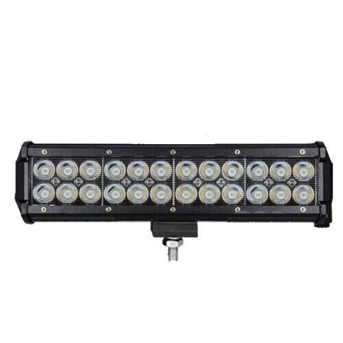 Barre Lumière Feux LED Travail Phare Voiture Tout Terrain Camion 72W 7600 Lumens