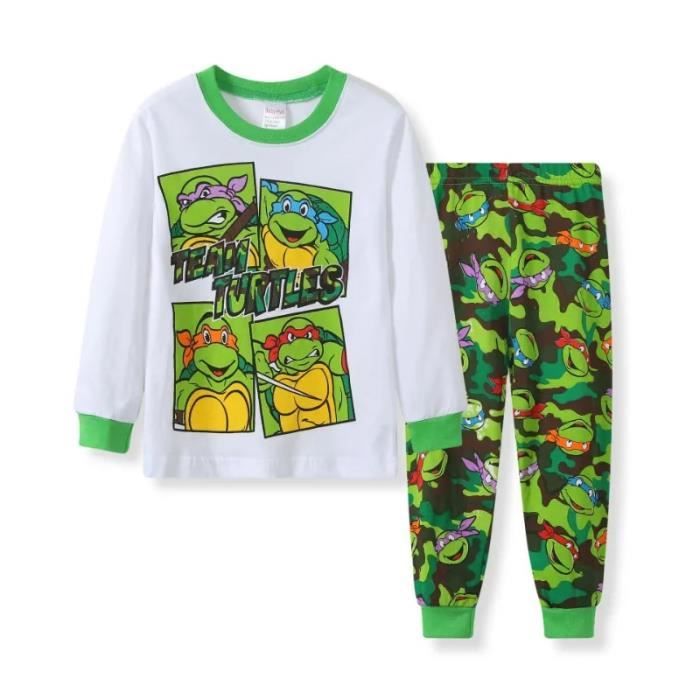 5 Slips Tortues Ninja TMNT 100% Coton - Licence Officielle, Taille Élastique, Source Éthique