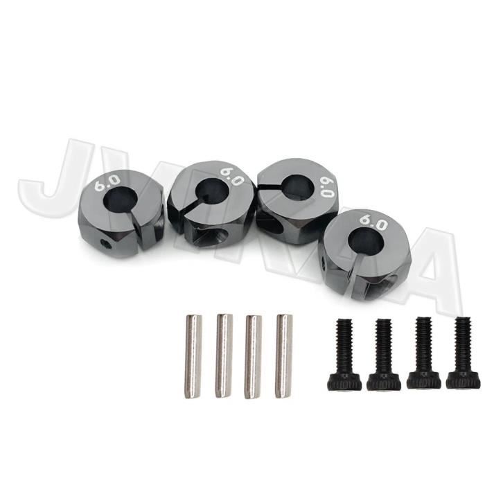 30pcs Adaptateur Hexagonal 12mm Pour Voiture RC 1/10 | Pièces Upgrade Métal