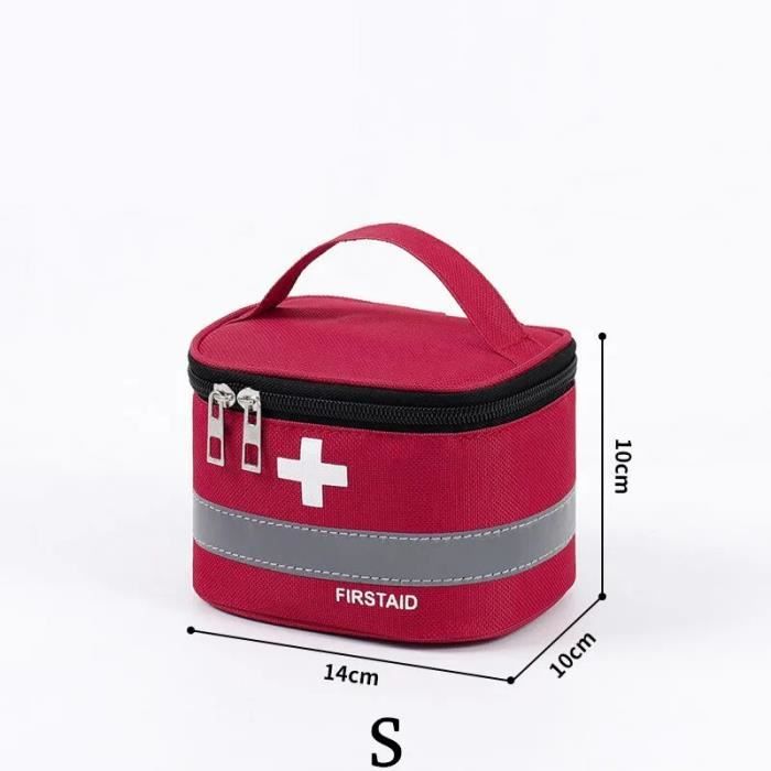 Trousse De Secours Vide, Pochette Pharmacie Avec Poches Multiples, Sac