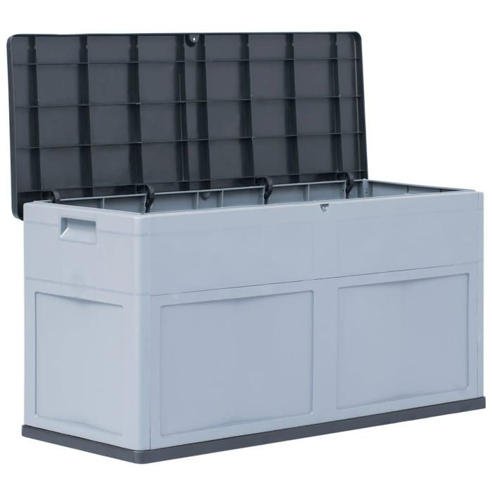 Helloshop26 Coffre de jardin en plastique et - vue 2
