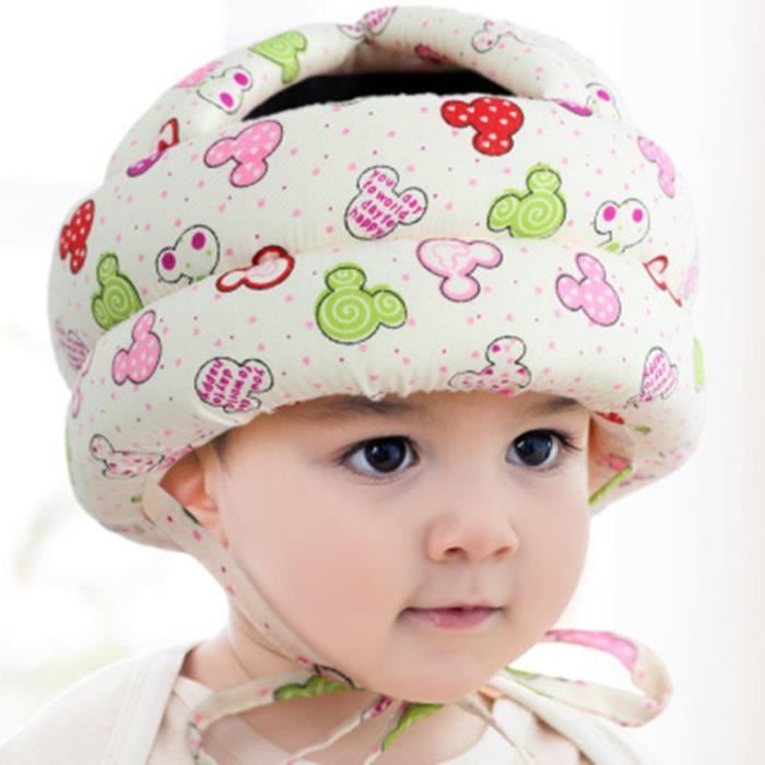 Bonnet Anti Collision Et Anti Chute Pour Bebe Coton Respirant Couvre Chef Pour Bebe En Bas Age Casque De Securite Pour Enfant A Cdiscount Pret A Porter
