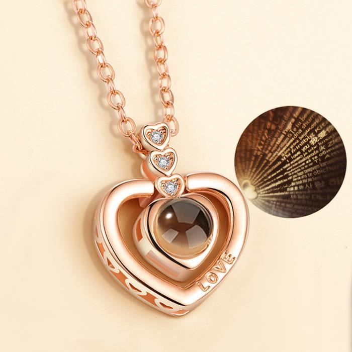 Collier saint valentin clearance