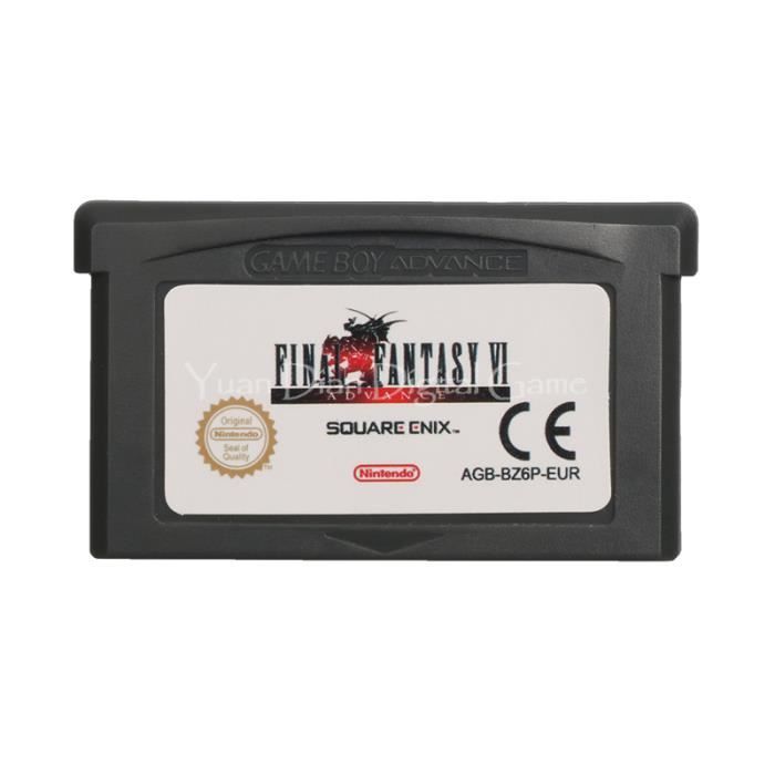 Final Fantasy vi / 6 GBA Cdiscount Librairie