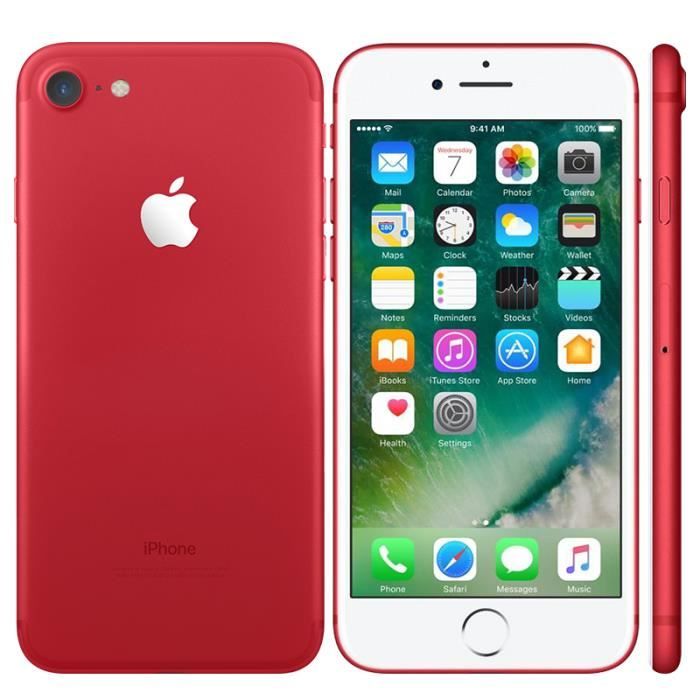 apple iphone 7 32gb rouge reconditionnes d occasio