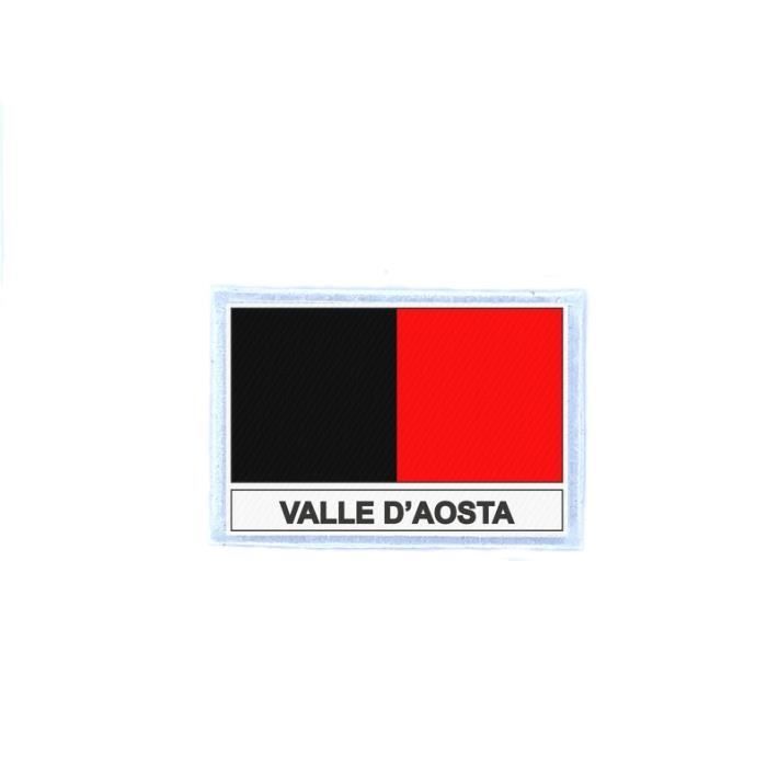 Patch Brodé Drapeau Italie - Écusson à Coudre Ou Scratch Pour Veste, Sac à Dos - 9