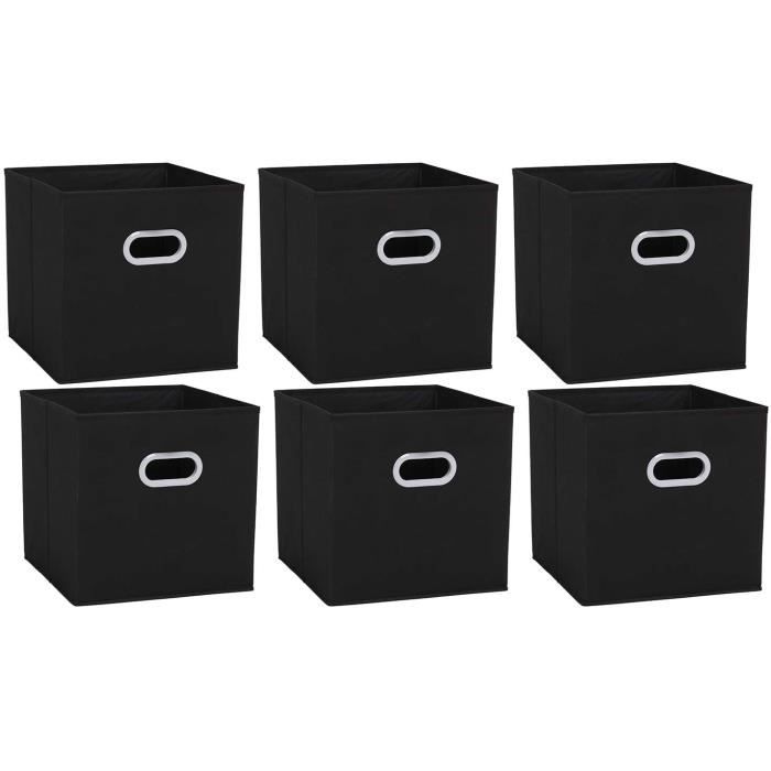 Cube de Rangement Tissu, Panier de Rangement, Caisse de Rangement, casier  Rangement, Rangement Vetement, Boite de Rangement Tissu,30 - Cdiscount  Maison