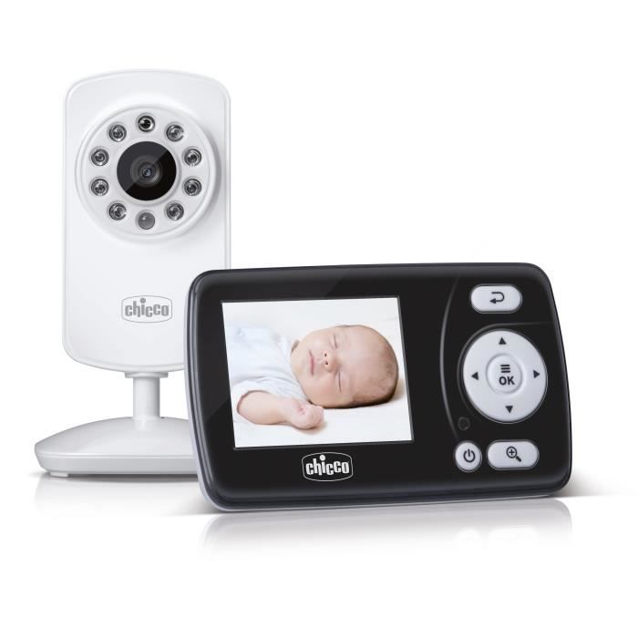 Ecoute bébé Vidéo Smart - CHICCO - LCD 2.4\