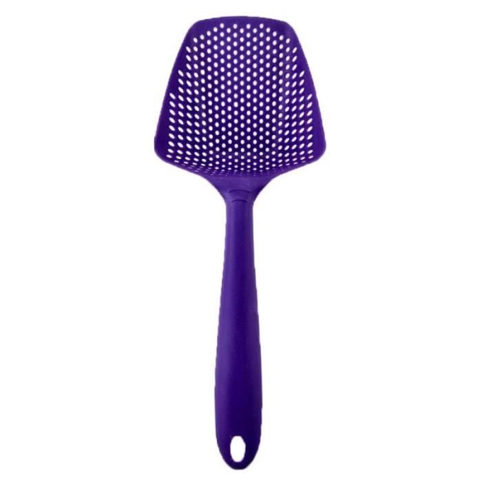 Passoire à Bol 2 En 1 – Pour Salade, Pâtes, Fruits, Design Double Couche (violet, Vert, Blanc, Rose)