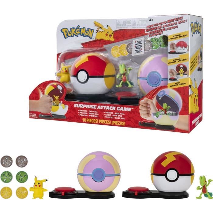 Bandai Pokémon Poké Ball Attaque Surprise - vue 4