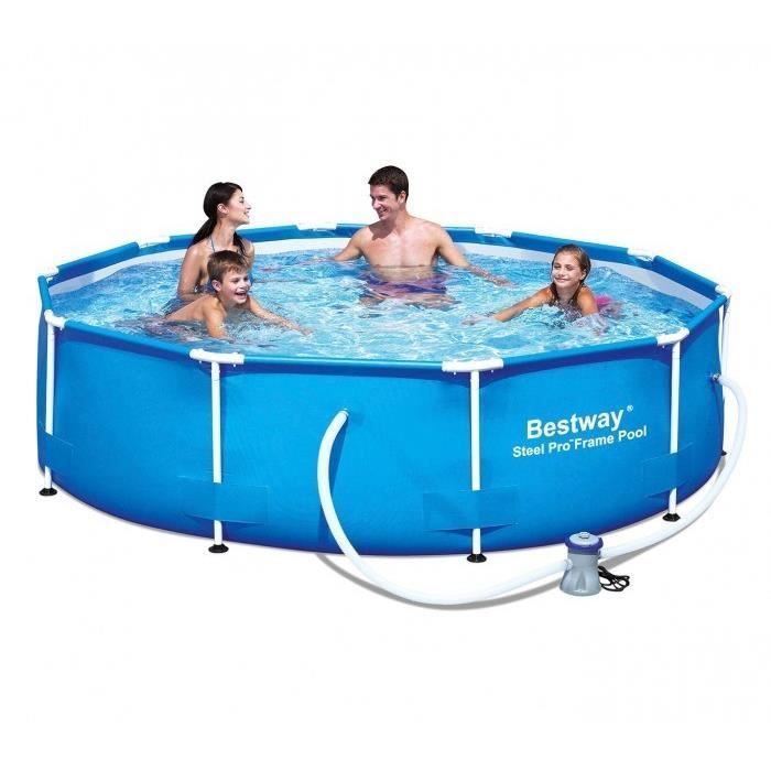 56408 Piscine Hors Sol Structurelle Bestway 305 X 76 Cm Pvc Achat Vente Piscine 56408 Piscine Hors Sol Cdiscount