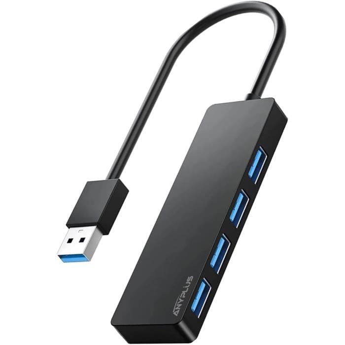 KALEA-INFORMATIQUE Pannello frontale 4 porte USB 3.0 e 2 porte USB 2.0 per slot CDROM da 5,25. USB3 Superspeed 5G
