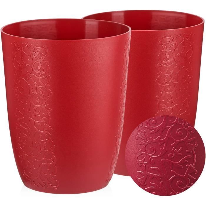 LIWI-TYMAR Pots De Fleurs Pour Orchidée, Lot De 2, En