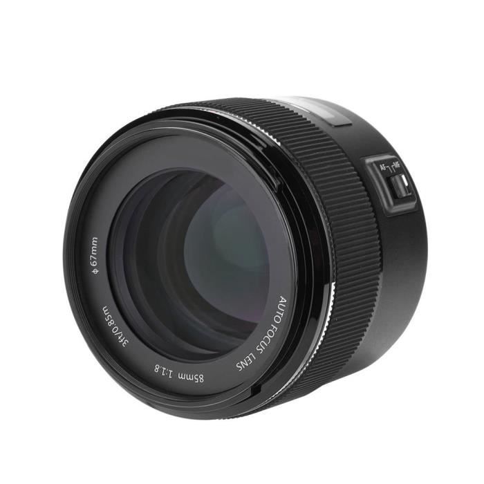 Acouto Téléobjectif plein cadre téléobjectif moyen 85.8 F1.8 autofocus