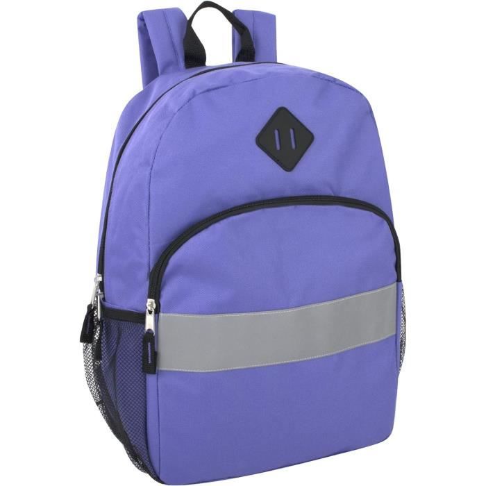 Sac à Dos Enfant Sécurisé Réfléchissant - Jaune - Polyester - Neuf Avec étiquettes