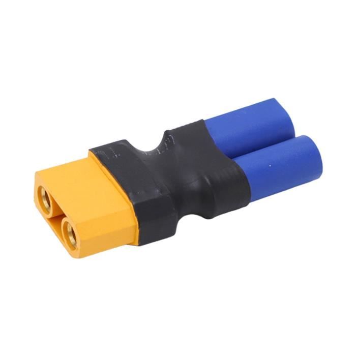 Adaptateur EC5 (mâle) vers XT90 (femelle) - Adaptateurs Ec5 - Connectiques | Thermo - Accessoires électriques