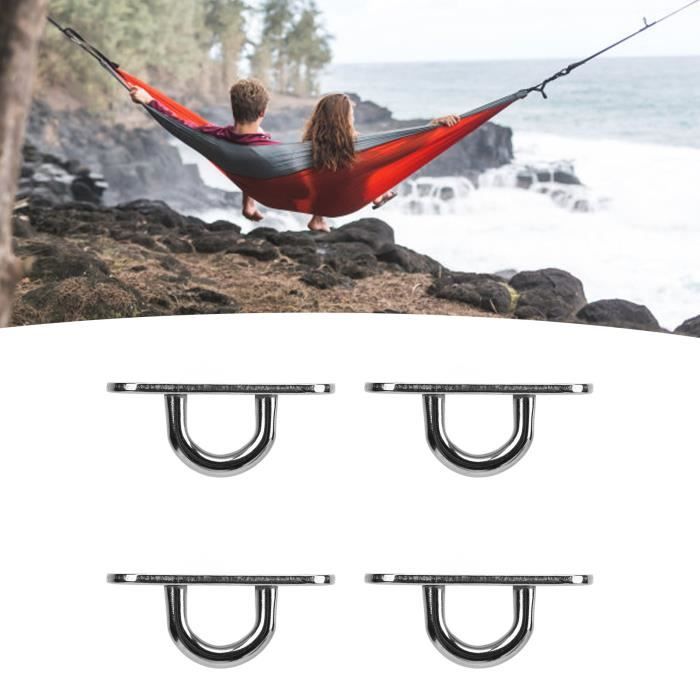 Lot De 10 Boulons En U En Acier Inox 304 - Filetage 1/4"-20, Avec Plaque De Montage - Pour Tubes De 1/4"