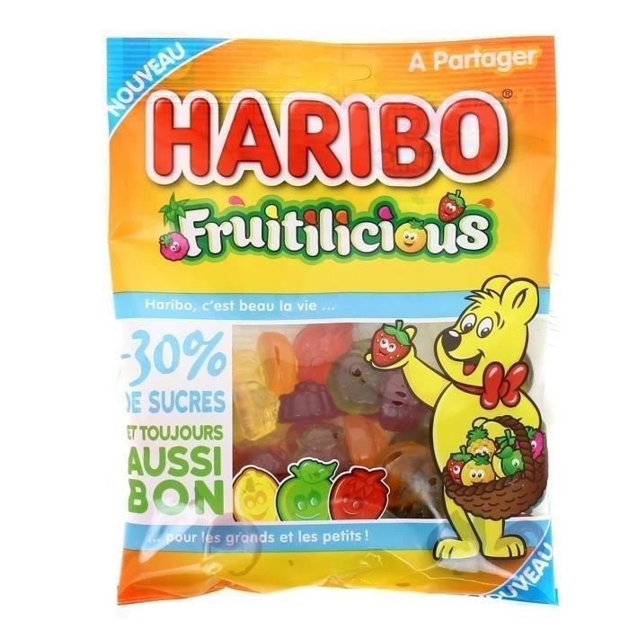 HARIBO Bonbons Fruitilicious 175 g Cdiscount Au quotidien