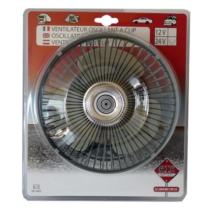 Ventilateur Oscillant 24V 16cm - Htc Equipement