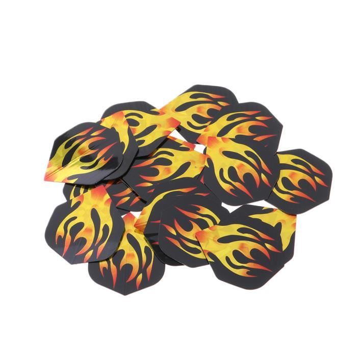 Ailettes Fléchettes Standard 60 Pièces - Multicolores | Compatibles Pointe Souple & Acier