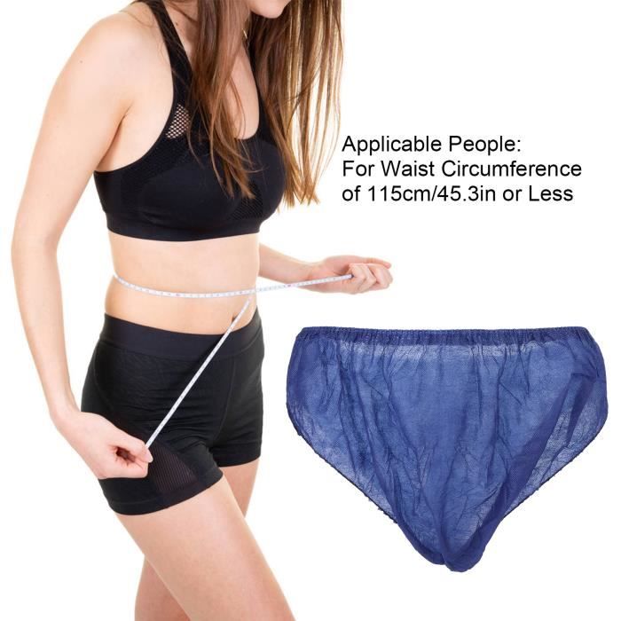 XXU Sous vetements jetables de haute qualite 50 pieces slips jetables polyvalents pour les sejours a l hopital de voyage XU010 Cdiscount Sante Mieux vivre