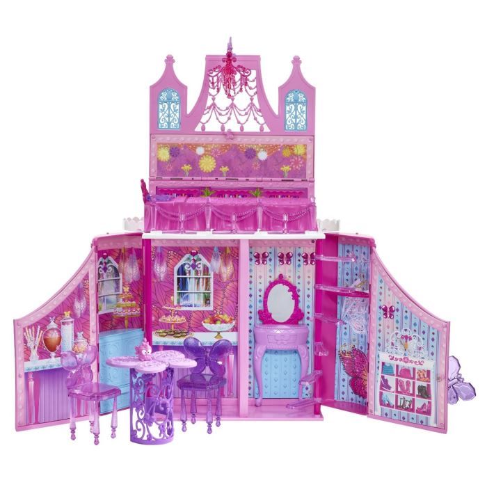 Barbie Le Chateau Des Fees Cdiscount Jeux Jouets