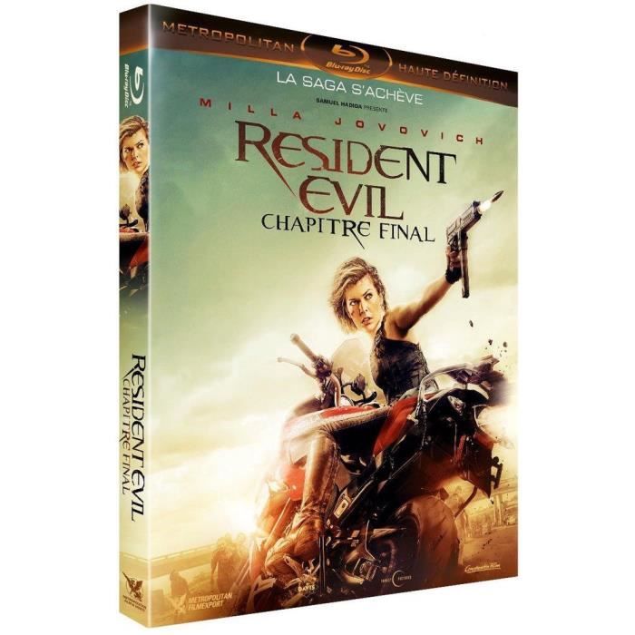 Resident Evil Chapitre Final Bluray Cdiscount DVD