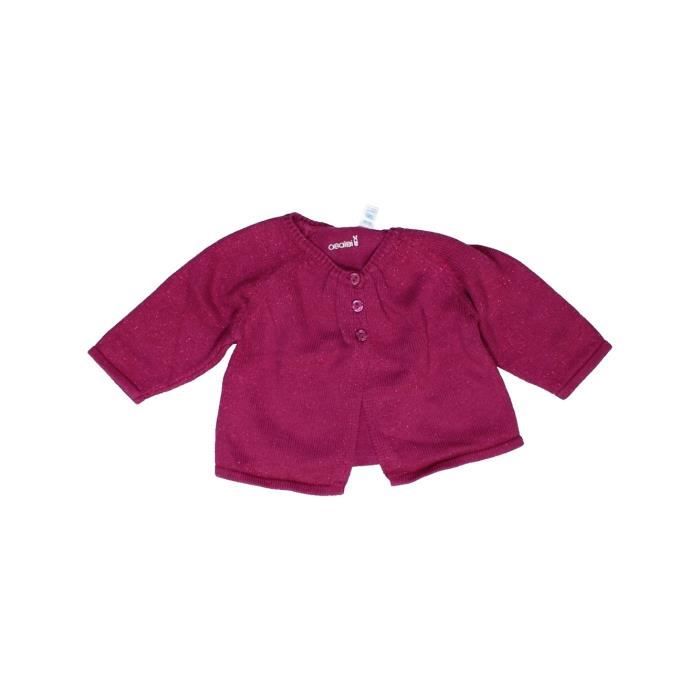 Pull Bebe Fille Okaidi 6 Mois Violet Hiver Vetement Bebe Violet Cdiscount Pret A Porter