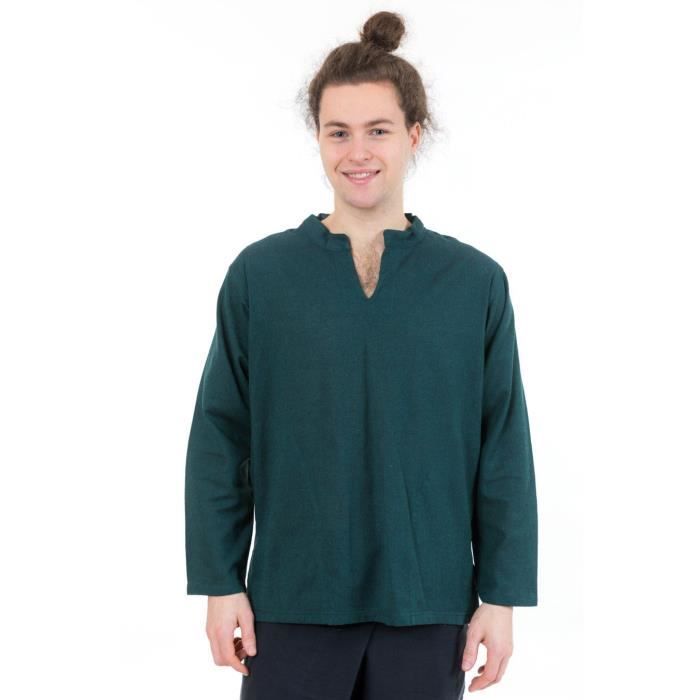 Tunique col mao homme outlet