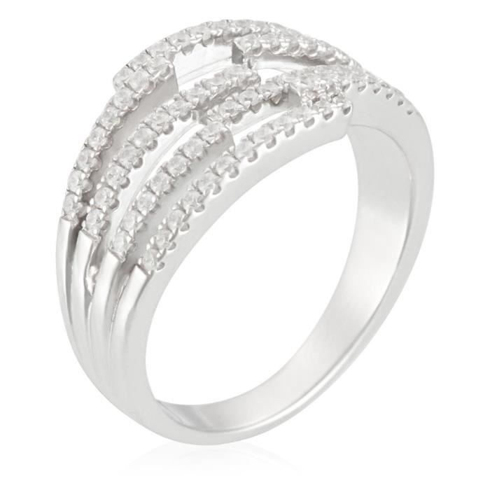 Bague Argent 925 et Zirconium Taille 62 Achat Vente bague
